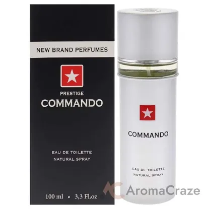Picture of Commando by New Brand for Men - 3.4 oz EDT Spray