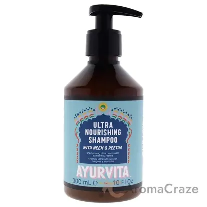 Picture of Ultra Nourishing Shampoo with Neem and Reetha by AyurVita for Unisex - 10 oz Shampoo