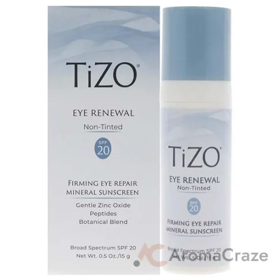 Picture of Eye Renewal Non-Tinted SPF 20 by Tizo for Women - 0.5 oz Sunscreen