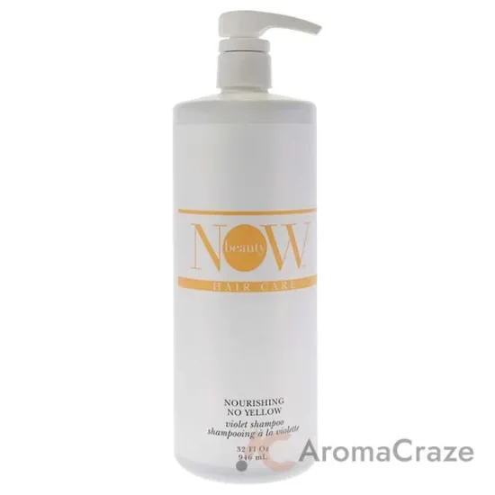 Picture of Nourishing No Yellow Shampoo by NOW Beauty for Unisex - 32 oz Shampoo
