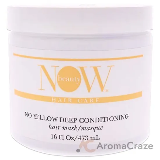 Picture of No Yellow Deep Conditioning Hair Mask by NOW Beauty for Unisex - 16 oz Masque