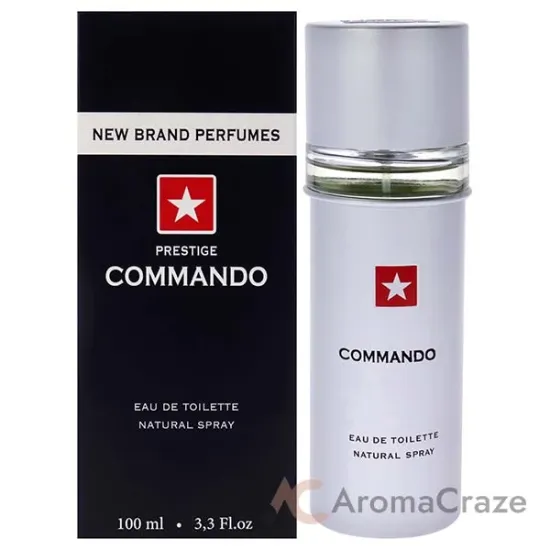 Picture of Commando by New Brand for Men - 3.3 oz EDT Spray