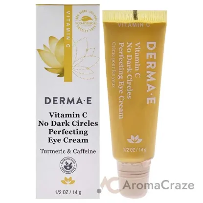 Picture of Vitamin C No Dark Circles Perfecting Eye Cream by Derma-E for Unisex - 0.5 oz Cream