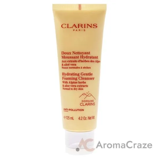 Picture of Hydrating Gentle Foaming Cleanser by Clarins for Unisex - 4.2 oz Cleanser
