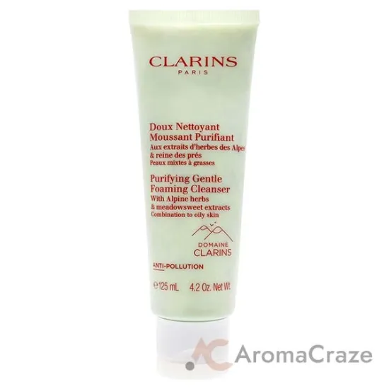 Picture of Purifying Gentle Foaming Cleanser by Clarins for Unisex - 4.2 oz Cleanser