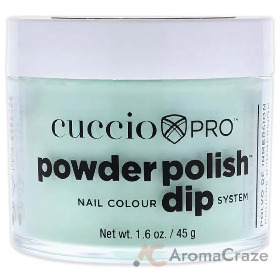 Picture of Pro Powder Polish Nail Colour Dip System - Mint Sorbet by Cuccio Colour for Women - 1.6 oz Nail Powder