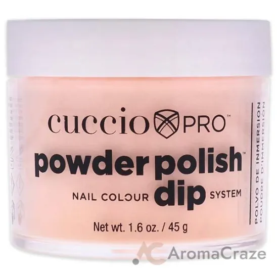 Picture of Pro Powder Polish Nail Colour Dip System - Peach Sorbet by Cuccio Colour for Women - 1.6 oz Nail Powder