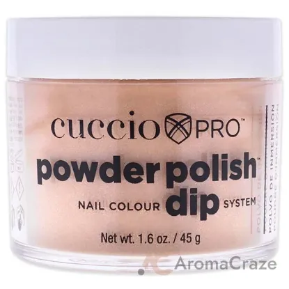 Picture of Pro Powder Polish Nail Colour Dip System - Rose Gold Slippers by Cuccio Colour for Women - 1.6 oz Nail Powder