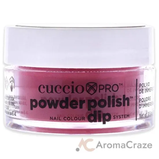 Picture of Pro Powder Polish Nail Colour Dip System - Red Eye To Shanghai by Cuccio Colour for Women - 0.5 oz Nail Powder