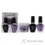 Picture of Match Makers Plus Dip - Peace Love and Purple by Cuccio Colour for Women - 3 Pc 1.6oz Pro Powder Polish Dip System, 0.44oz Veneer Soak Off Gel, 0.43oz Colour Nail Polish