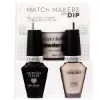 Picture of Match Makers Plus Dip - Pug-Get About It by Cuccio Colour for Women - 3 Pc 1.6oz Pro Powder Polish Dip System, 0.44oz Veneer Soak Off Gel, 0.43oz Colour Nail Polish