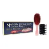 Picture of Extra Small Pure Bristle Brush - B2 Pink by Mason Pearson for Unisex - 2 Pc Hair Brush and Cleaning Brush