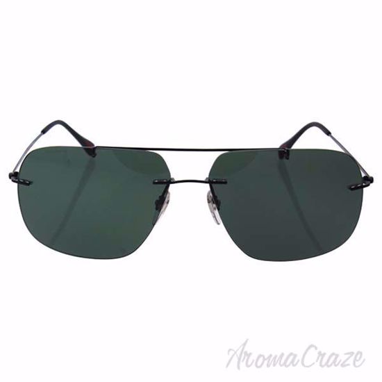 Prada SPS 55P 7AX-3O1 - Black/Grey Green by Prada for Men - 