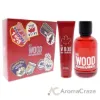 Picture of Red Wood by Dsquared2 for Women - 2 Pc Gift Set 3.4oz EDT Spray, 5.0oz Perfumed Body Lotion