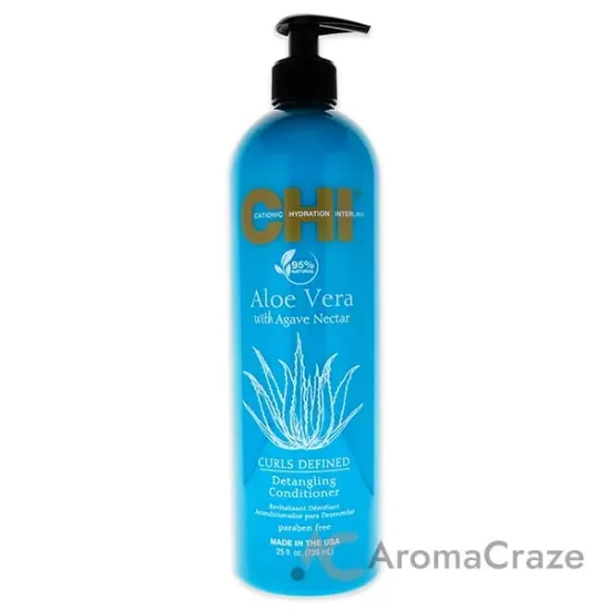 Picture of Aloe Vera Detangling Conditioner by CHI for Unisex - 25 oz Conditioner