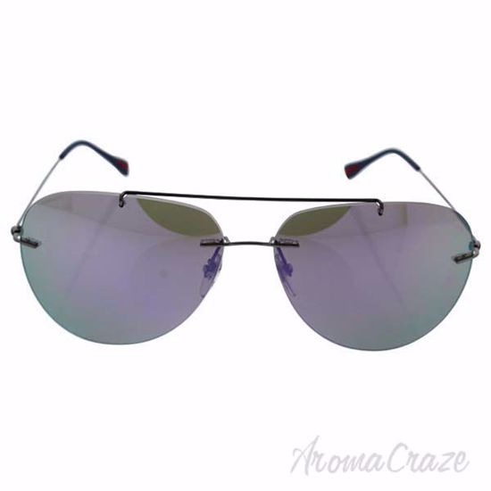 Prada SPS 50P 5AV-2E2 - Blue Gunmetal/Blue by Prada for Men 