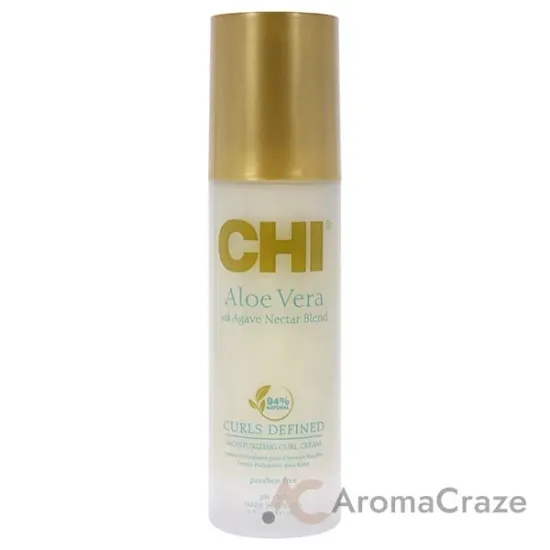 Picture of Aloe Vera Moisturizing Curl Cream by CHI for Unisex - 5 oz Cream