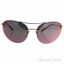 Prada SPS 51R ZVN-5L2 - Pale Gold/Grey Rose Gold by Prada fo