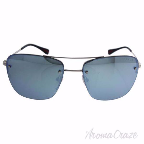 Prada SPS 52R 1BC-5K2 - Silver/Green Silver by Prada for Uni