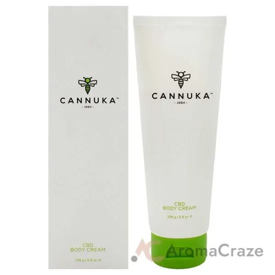 Picture of CBD Body Cream by Cannuka for Unisex - 3.8 oz Body Cream