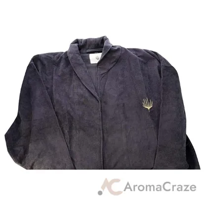 Picture of Bathrobe - Charcoal by Tara for Unisex - 1 Pc Bathrobe (OSFM)