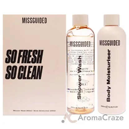 Picture of So Fresh So Clean Set by Missguided for Women - 2 Pc 6.76oz Shawer Wash, 6.76oz Body Moisturizer