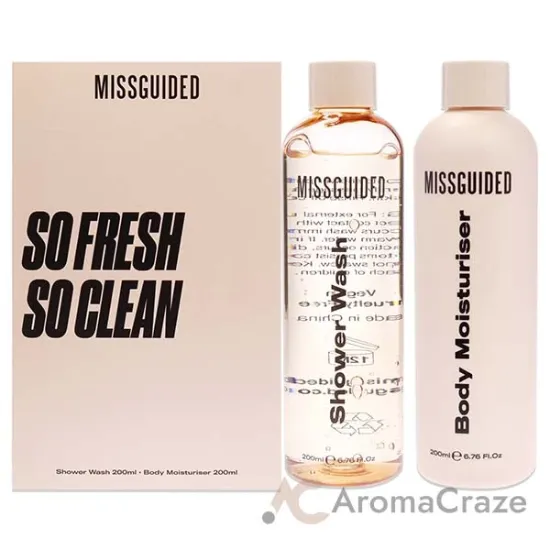 Picture of So Fresh So Clean Set by Missguided for Women - 2 Pc 6.76oz Shawer Wash, 6.76oz Body Moisturizer