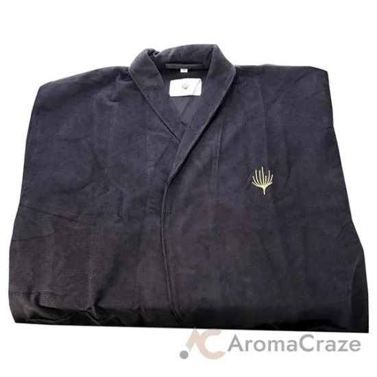 Picture of Bathrobe - Charcoal by Tara for Unisex - 1 Pc Bathrobe (XL)