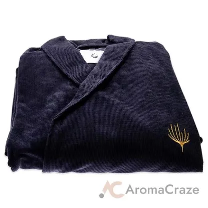 Picture of Bathrobe - Charcoal by Tara for Unisex - 1 Pc Bathrobe (4XL)
