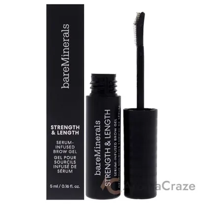 Picture of Strength and Length Serum-Infused Brow Gel - Clear by bareMinerals for Women - 0.16 oz Brow Gel