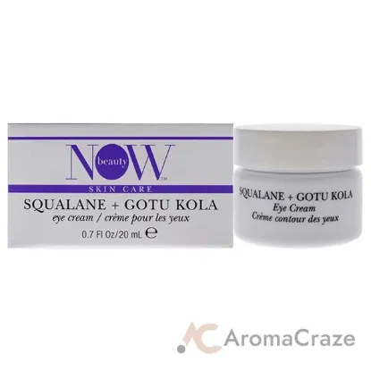 Picture of Squalane Plus Gotu Kola Eye Cream by NOW Beauty for Unisex - 0.7 oz Cream