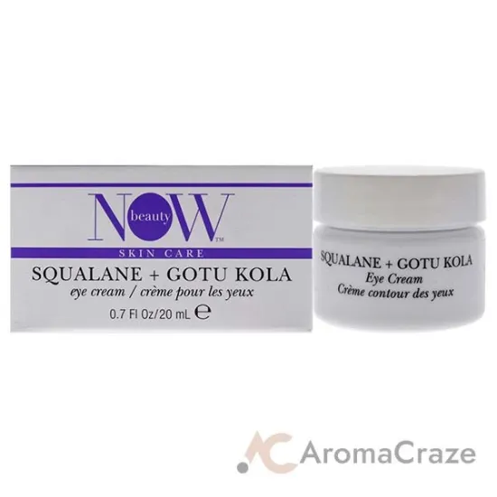 Picture of Squalane Plus Gotu Kola Eye Cream by NOW Beauty for Unisex - 0.7 oz Cream