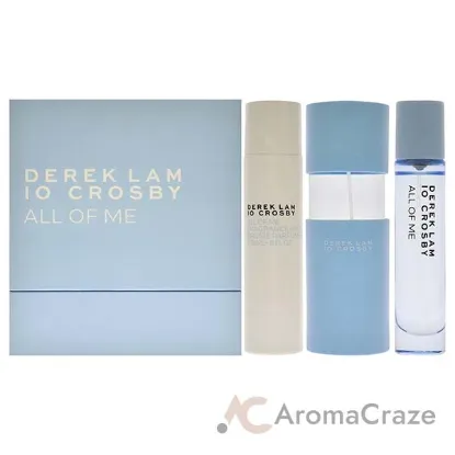 Picture of All of Me by Derek Lam for Women - 3 Pc Gift Set 3.4oz EDP Spray, 10ml EDP Spray, 8oz Fragrance Mist