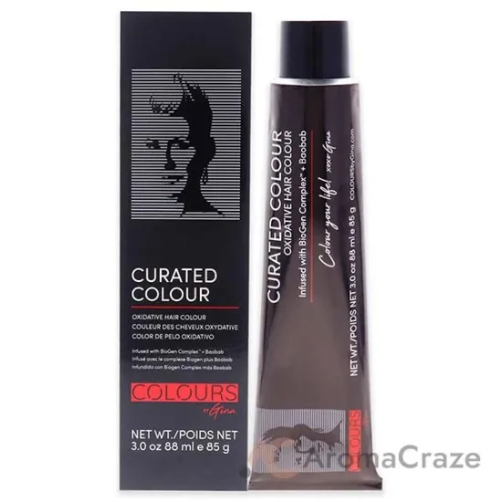 Picture of Curated Colour - 4.35-4GM Golden Mahogany Brown by Colours By Gina for Unisex - 3 oz Hair Color