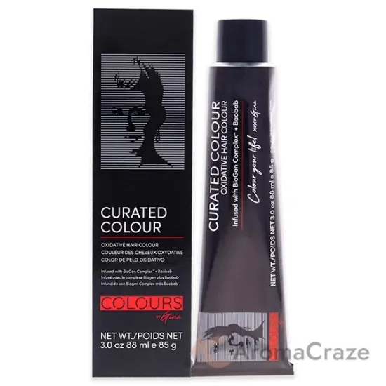 Picture of Curated Colour - 4.77-4W Deep Warm Brown by Colours By Gina for Unisex - 3 oz Hair Color