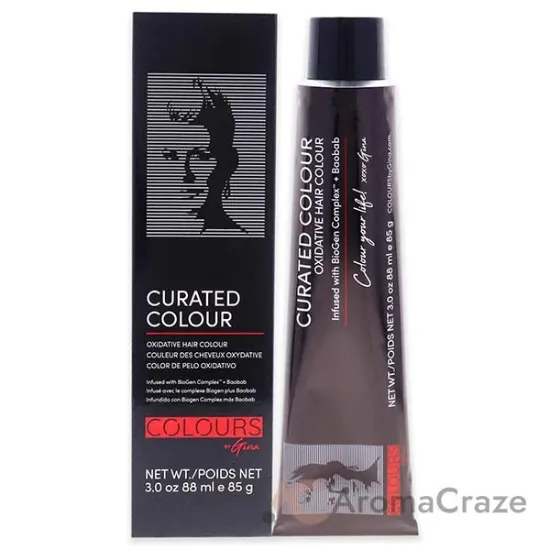 Picture of Curated Colour - 5.5-5M Light Mahogany Brown by Colours By Gina for Unisex - 3 oz Hair Color
