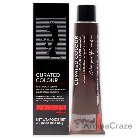 Picture of Curated Colour - 6.3-6GV Dark Beige Blonde by Colours By Gina for Unisex - 3 oz Hair Color