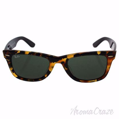 Ray Ban RB 2140-F Wayfarer 1157 - Spotted Black Havana/Green