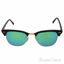 Ray Ban RB 3016 Clubmaster 1145/19 - Tortoise/Green Flash by