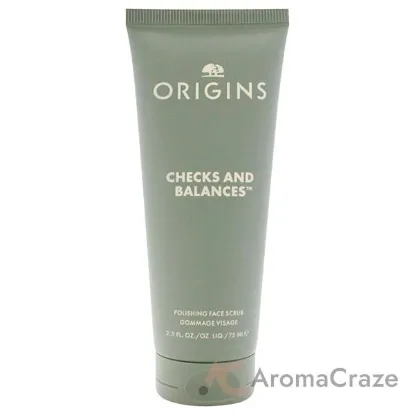 Picture of Checks and Balances Face Scrub by Origins for Unisex - 2.5 oz Scrub