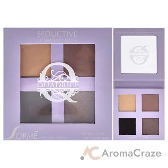 Picture of Quadrice Eyeshadow Palette - Seductive by Sorme Cosmetics for Women - 0.16 oz Eye Shadow