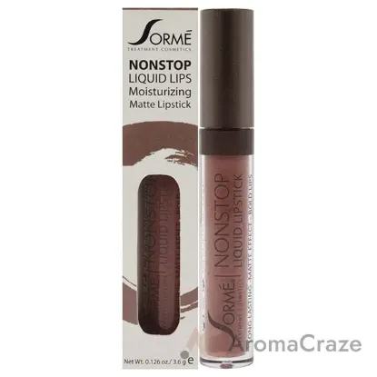 Picture of Nonstop Moisturizing Matte Liquid Lipstick - 272 Lace by Sorme Cosmetics for Women - 0.126 oz Lipstick