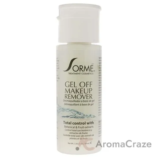 Picture of Gel Off Makeup Remover by Sorme Cosmetics for Women - 3.35 oz Gel