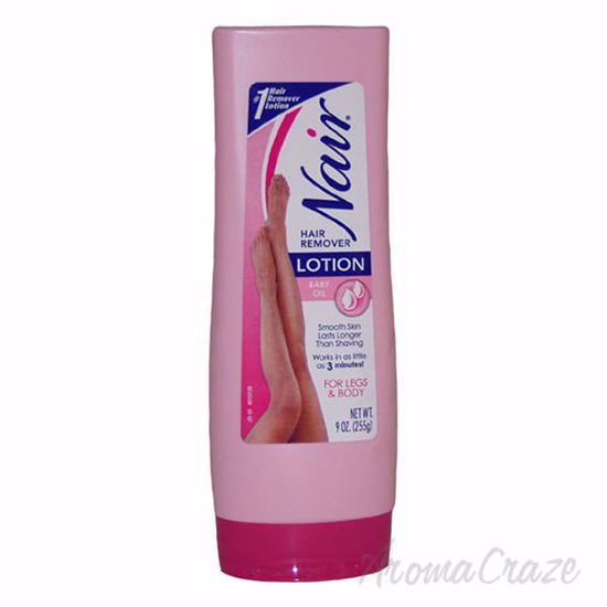 Hair Remover Lotion with Baby Oil For Legs and Body by Nair 