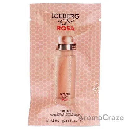Picture of Iceberg Twice Rosa by Iceberg for Women - 1.2 ml EDT Spray Vial
