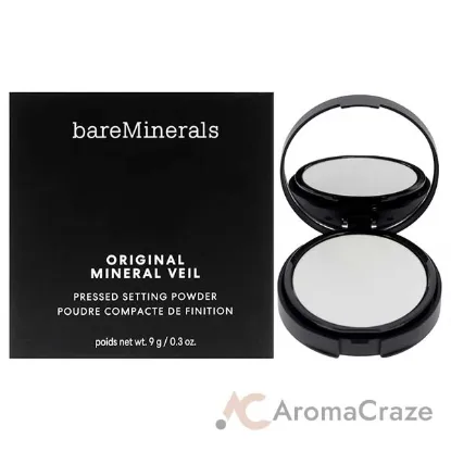 Picture of Original Mineral Veil Pressed Setting Powder - Translucent by bareMinerals for Women - 0.3 oz Powder