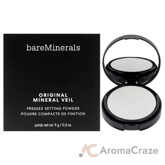 Picture of Original Mineral Veil Pressed Setting Powder - Translucent by bareMinerals for Women - 0.3 oz Powder