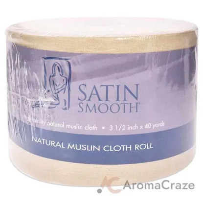 Picture of Natural Muslin Cloth Roll by Satin Smooth for Women - 1 Pc Roll