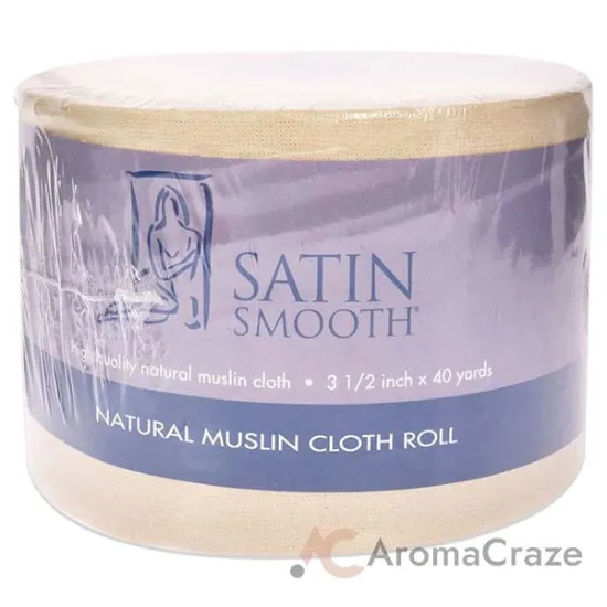 Picture of Natural Muslin Cloth Roll by Satin Smooth for Women - 1 Pc Roll