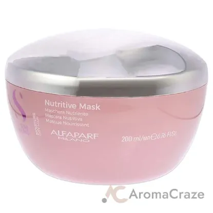 Picture of Semi Di Lino Moisture Nutritive Mask by Alfaparf Milano for Unisex - 6.76 oz Maque